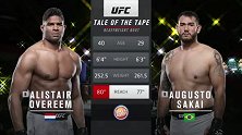 UFC格斗之夜176：欧沃瑞姆VS萨凯