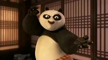 功夫熊猫：阿波要接受采访了，好兴奋哦！