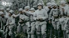 一战珍贵录像，士兵高兴的换上新装备，这种颜色能很好保护他们