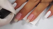 今年超火的淡粉色系美甲，上手效果很好哦