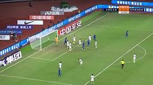 王鹏头槌攻门顶偏 错失绝佳反超机会