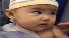 宝宝打针嚎啕大哭，一听打完了，立马变脸了！