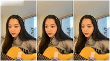 欧阳娜娜弹唱旅行的意义，嗓音太温柔了，网友这唱功原来这么好