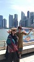 最经典标志性建筑——金沙国际大酒店。母后和舅妈high起来了