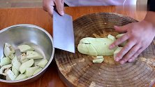 大厨教你“红烧茄子”的家常做法，简单不费油，好吃又下饭