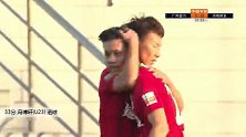 冯博轩(U23) 中超 2020 广州富力 VS 河南建业 精彩集锦