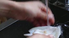 下锅30秒即成菜的凉拌墨鱼仔，不用一滴油，清脆爽口特解馋