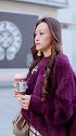 冬天一双过膝靴真的超显女人味