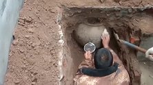 老家房子改建，在后院竟挖出这么个东西来，连专家都来了！