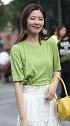 腿长小姐姐，身型真好街拍穿搭
