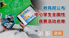 中小学生的全国性竞赛活动名单