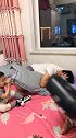 当妈妈教育孩子时候宝爸一定要远离，不然后果很严重的