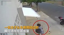 【巴西】女子走在大街上被“意外绑架”？原来是车库自动门的锅