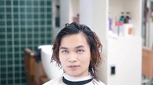 小伙头发细软长发飘飘，发质受损想剪短发，新发型能否撑起颜值？