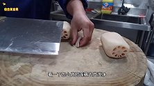 素菜荤吃的农家私房菜扣碗藕夹，可以说是桌桌必点，快来学习吧