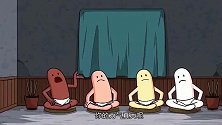 香肠派对：拿着枪被绑票了，霸哥太蠢了吧！