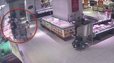 浙江温州：一家三口盯上超市肉柜 前后7次偷肉，这回栽了