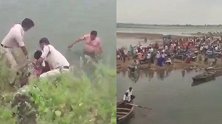 悲剧！印度一男子做礼拜时坠河溺亡，数百人岸边围观拍摄无一施救