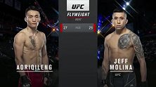 UFC261副赛：傲日其楞VS杰夫-莫利纳（王腾霄 何鹏）