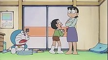 多啦a梦：大雄被妈妈教训，小叮当求情