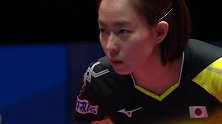 世乒赛女团决赛中国VS日本 第三场朱雨玲3-0石川佳纯