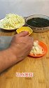 喝大米粥给自己做一个小凉菜，凉拌海带丝