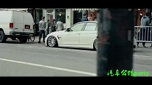 宝马最帅四门车BMW M3 走街姿态