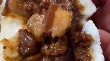 家人爱吃的酱肉包子，肉要有颗粒感吃起来才更爽，口感非常不错！