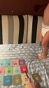 纸尿裤学认字才刚开始第三天