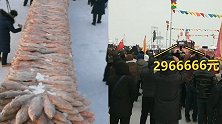 2966666元！吉林查干湖冬捕头鱼拍出天价惊呆网友