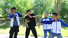 真人游戏火力对决，大神被导弹击中毫发无损，是防护服起了作用