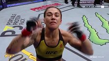 UFC-18年-杰西卡暴击终结卡洛琳娜 这是UFC女子历史上最佳KO吗？精华