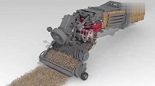 干草打捆机是如何工作的？3D动画展示，很直观！