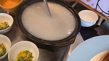 山东泰安喜来登酒店，早餐品尝正宗山东煎饼，叫糁的美食吃过没？