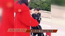 张柏芝带三胎外出，遭陌生男子近距离偷拍，发文怒斥偷拍者