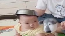 把儿子交给小姨看一天，就发来这一段视频，过分了啊！