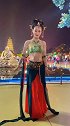 陕甘一家亲，飞天琪琪确实很漂亮，第一次见到本人大唐不夜城 甘肃飞天
