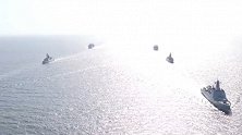 【亚丁湾护航15周年】中国海军接力护航 挺进深蓝守卫和平