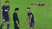 中超-14赛季-联赛-第23轮-68分钟争议 泰达李本舰被吹犯规与裁判争论-花絮