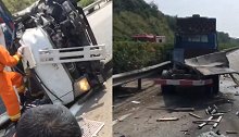 广东一小货车在高速追尾公路养护作业车 致1死5伤