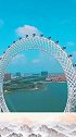 世界最大摩天轮，被誉为渤海之眼