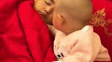 爸爸三更半夜打呼噜，吵得闺女睡不着，这下外甥女实在忍不住了
