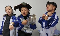 短剧：阿宝在考试时带来自己的铁饭碗，不料竟是用来报时的