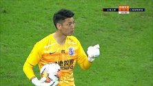 上港边路传中还以颜色 阿瑙超远头球被曾诚没收