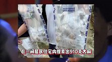 成奎安儿子因贩卖毒品被捕，涉及近一公斤大麻，被捕现场曝光