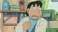哆啦A梦：说到拿回静香的礼物，大雄实在是不忍心呢！