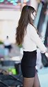 三里屯OL职业装小姐姐穿搭街拍美女 大长腿