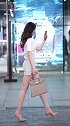 与生俱来的气质无法阻挡！师诗 街拍美女 穿搭