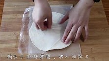 一个红薯，几张手抓饼，教你红薯手抓饼的新做法，外酥里嫩