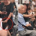 地铁占座起争执 武汉大妈河东狮吼惊动整车，恶人先告状被指责